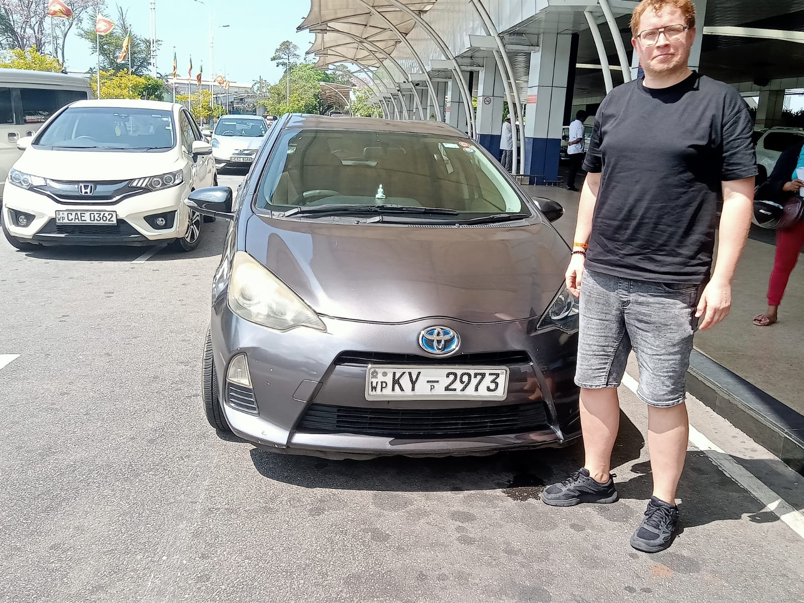 Customer with Vehicle